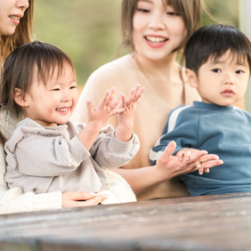 小児矯正の様子